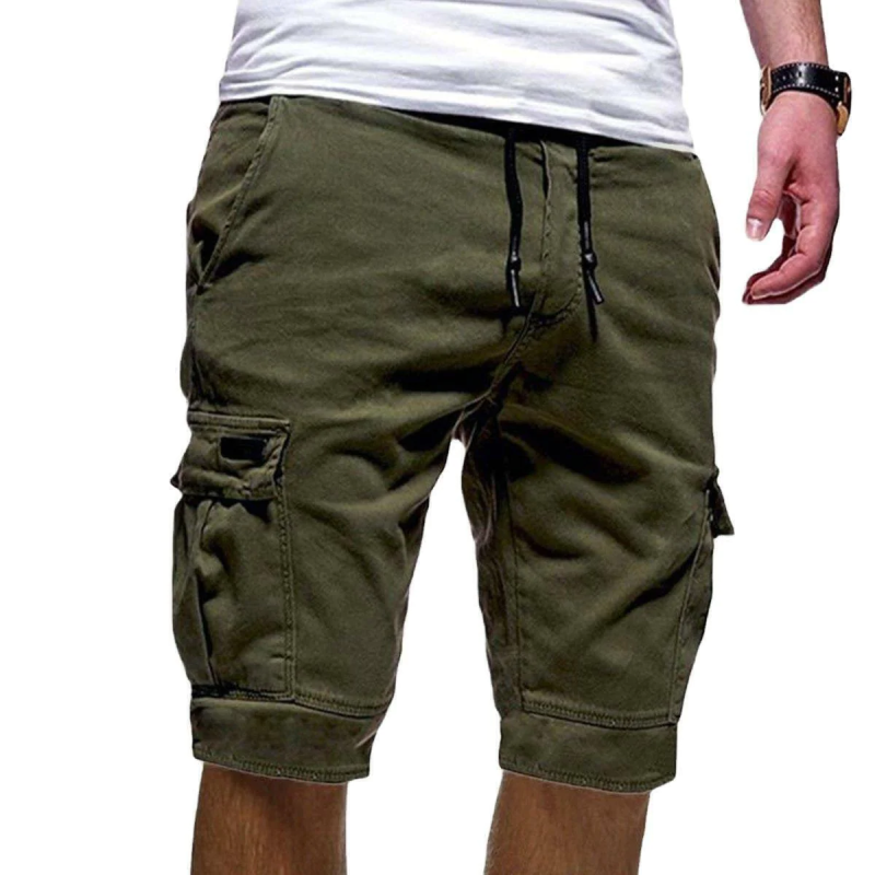 Men's Casual Chino Cargo Shorts - Image 23