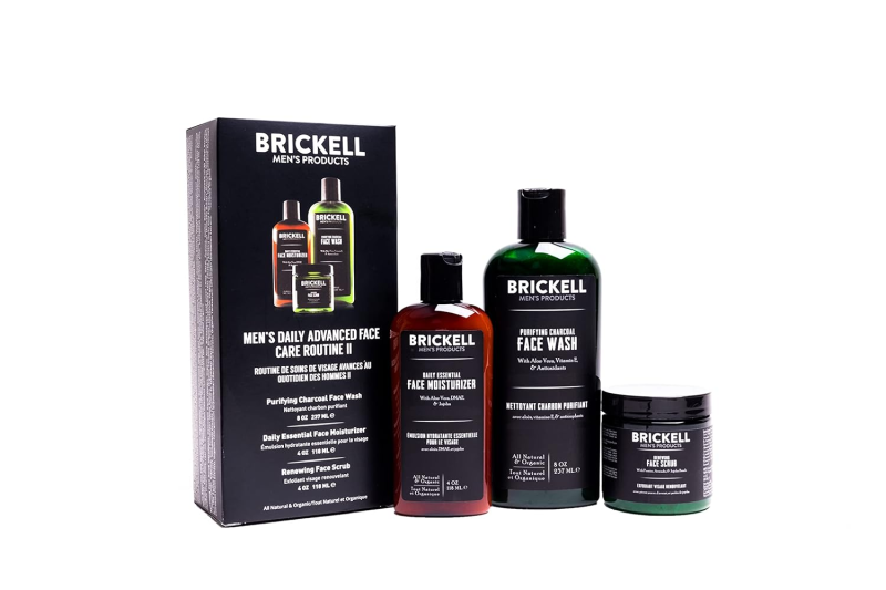 Brickell Men’s Daily Advanced Face Care Routine