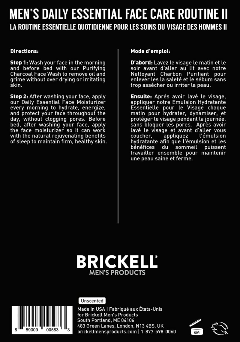 Brickell Men's Daily Essential Face Care Routine - Image 4