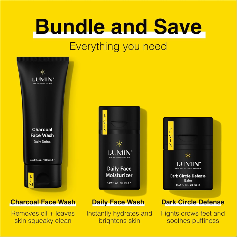 Lumin Complete Set – The Ultimate Men’s Skincare Routine - Image 2