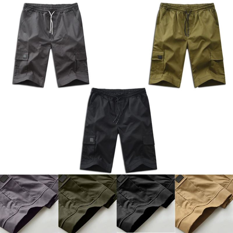 Men's Casual Chino Cargo Shorts - Image 18