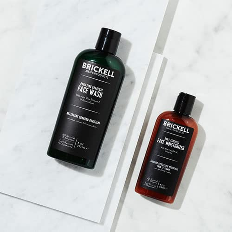 Brickell Men's Daily Essential Face Care Routine