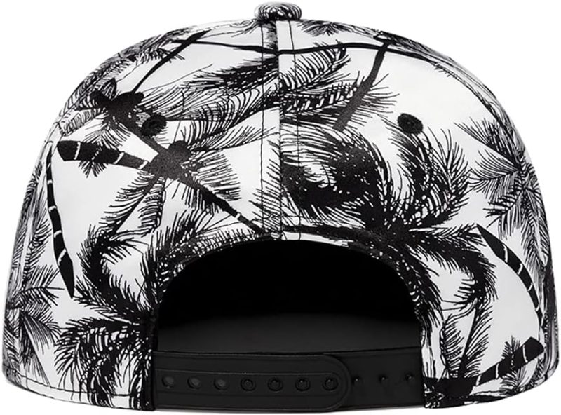 Coco White Snapback Hat – Unisex Flat Bill Adjustable Cap | Urban Streetwear Style - Image 4