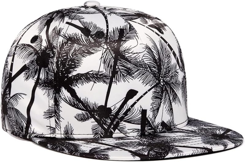 Coco White Snapback Hat – Unisex Flat Bill Adjustable Cap | Urban Streetwear Style - Image 6