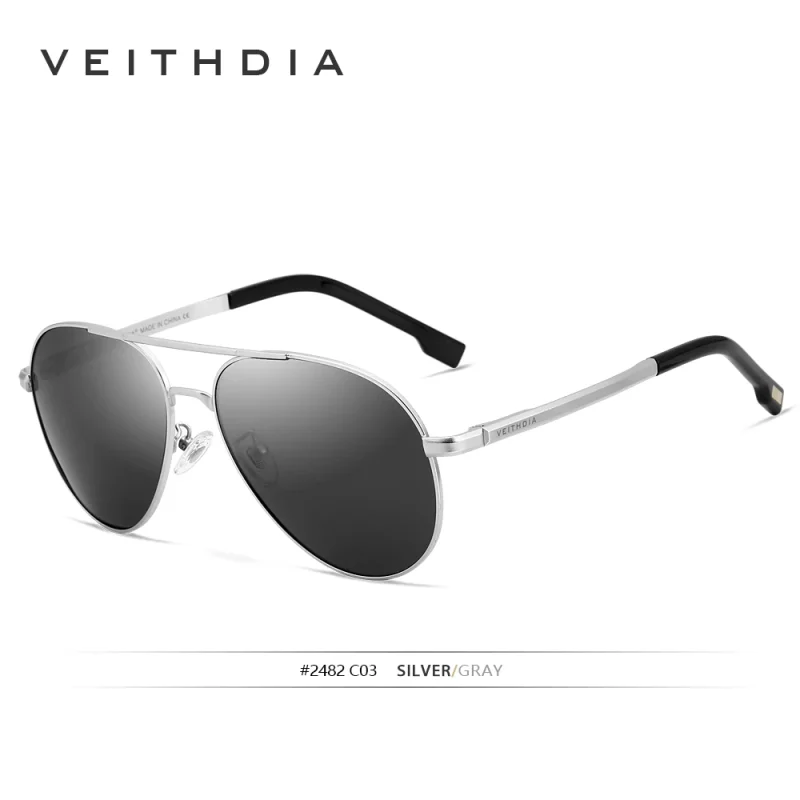 VEITHDIA Men’s Vintage Polarized Sunglasses – UV400 Classic Driving Eyewear for Men - Image 7