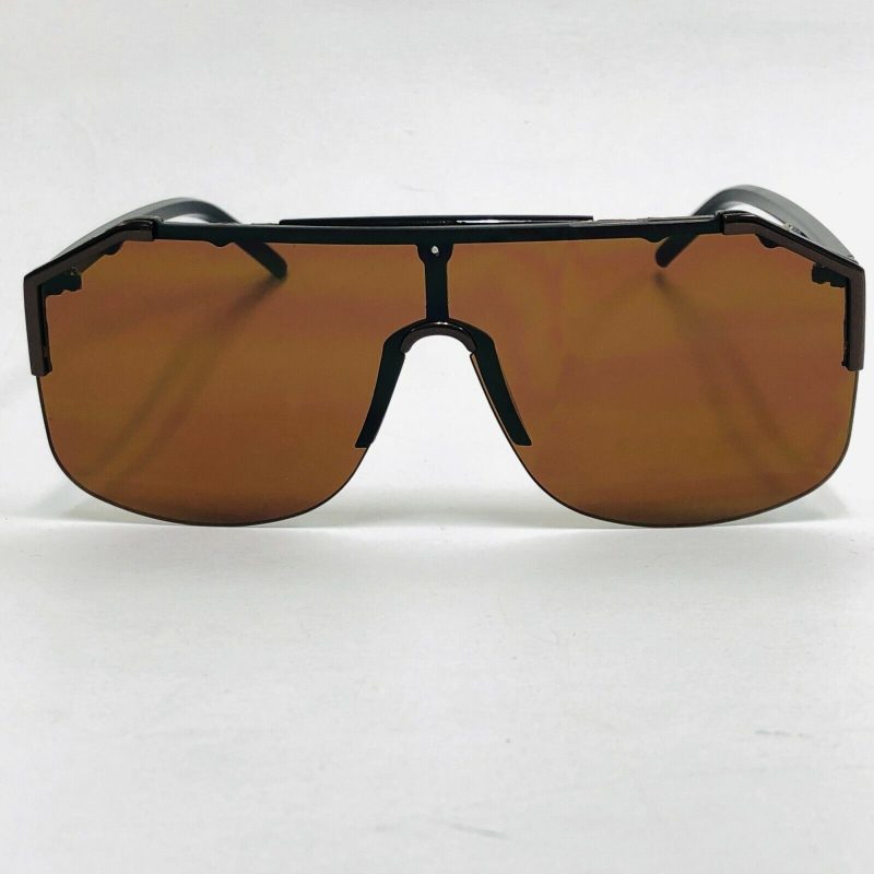 Men’s Designer Sunglasses – Metal Frame with One-Piece Lens | Bold, Fashion-Forward Top Shades - Image 14