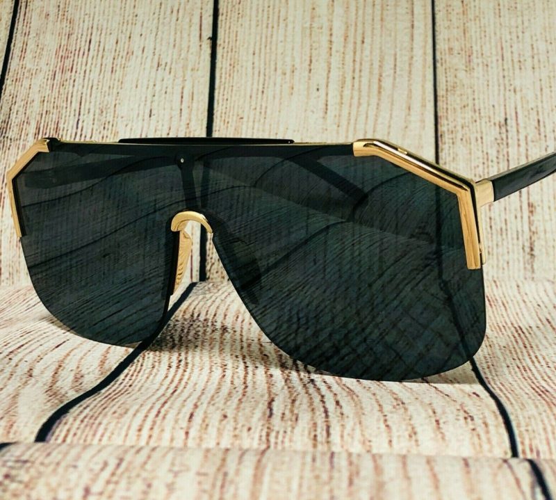 Men’s Designer Sunglasses – Metal Frame with One-Piece Lens | Bold, Fashion-Forward Top Shades - Image 3