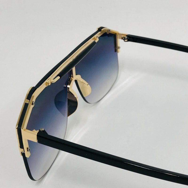 Men’s Designer Sunglasses – Metal Frame with One-Piece Lens | Bold, Fashion-Forward Top Shades - Image 6