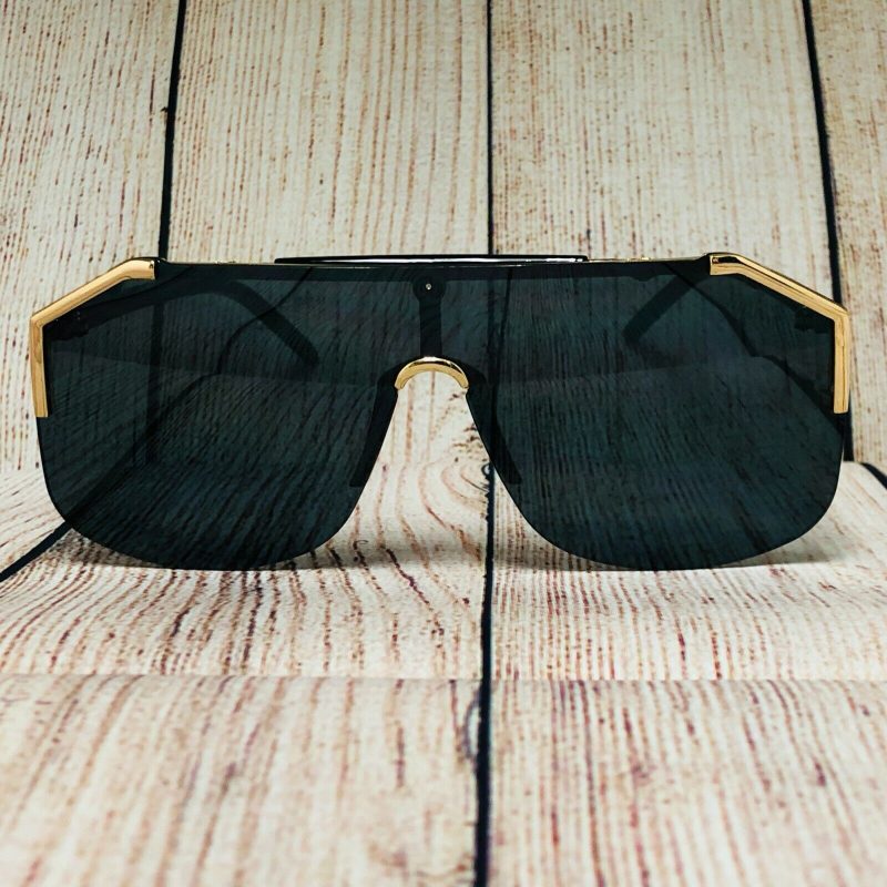 Men’s Designer Sunglasses – Metal Frame with One-Piece Lens | Bold, Fashion-Forward Top Shades - Image 7