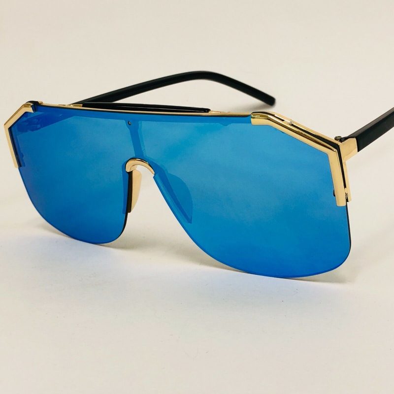 Men’s Designer Sunglasses – Metal Frame with One-Piece Lens | Bold, Fashion-Forward Top Shades - Image 10